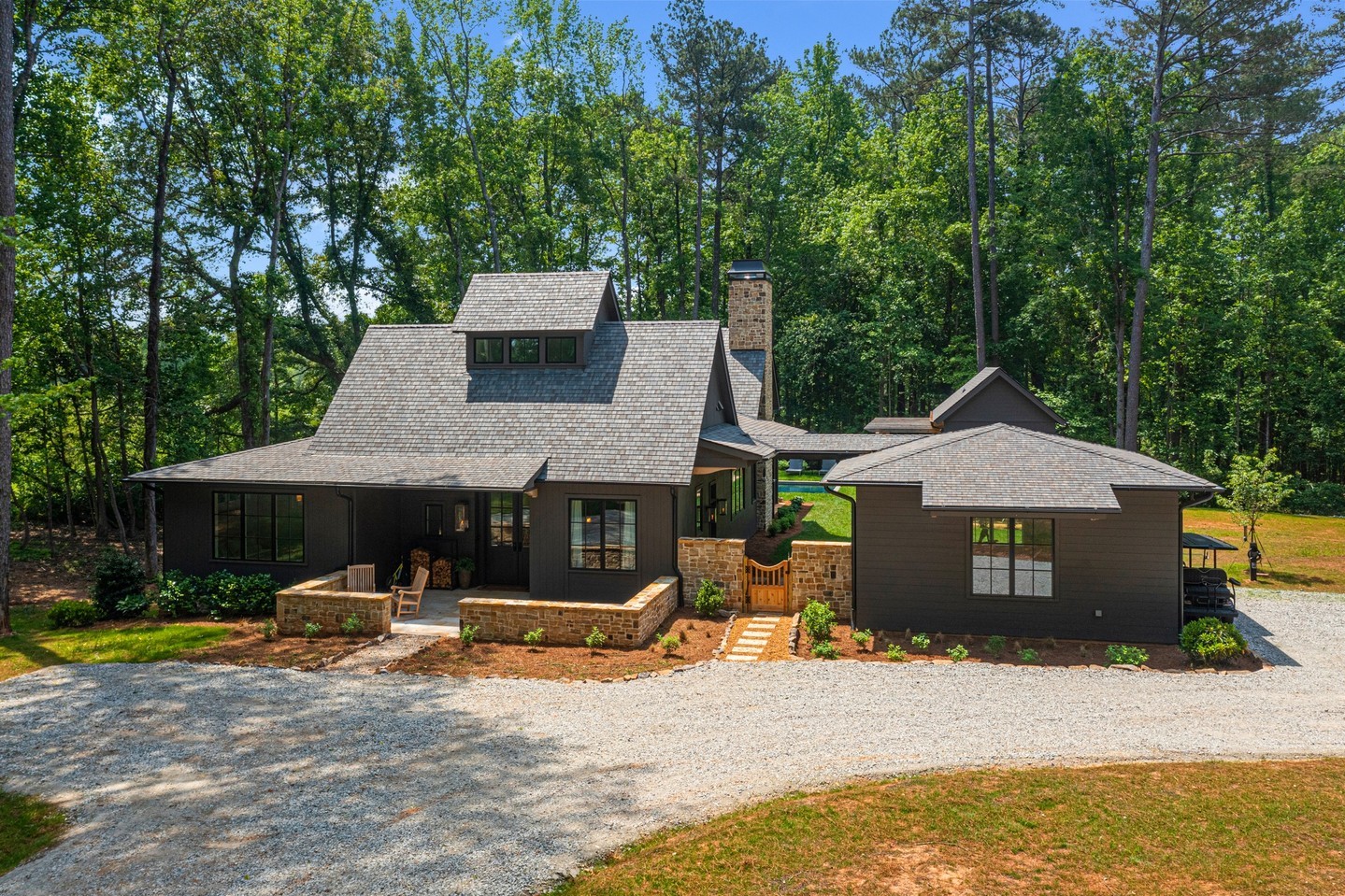 Introducing the ultimate escape in Serenbe - a stunning custom built home that embodies luxury, comfort, and an abundance of natural beauty! Available for lease 10/09/2023-03/31/2024, this ✨fully furnished✨ 4 bed, 4.5 bath home is the most perfect place to be through the holidays and into spring! ⁠
⁠
👀 See all the details about the spa bath attached to the primary, pool house, private movie theater, work from home office, proximity to everything Serenbe has to offer, and more! Link in bio!