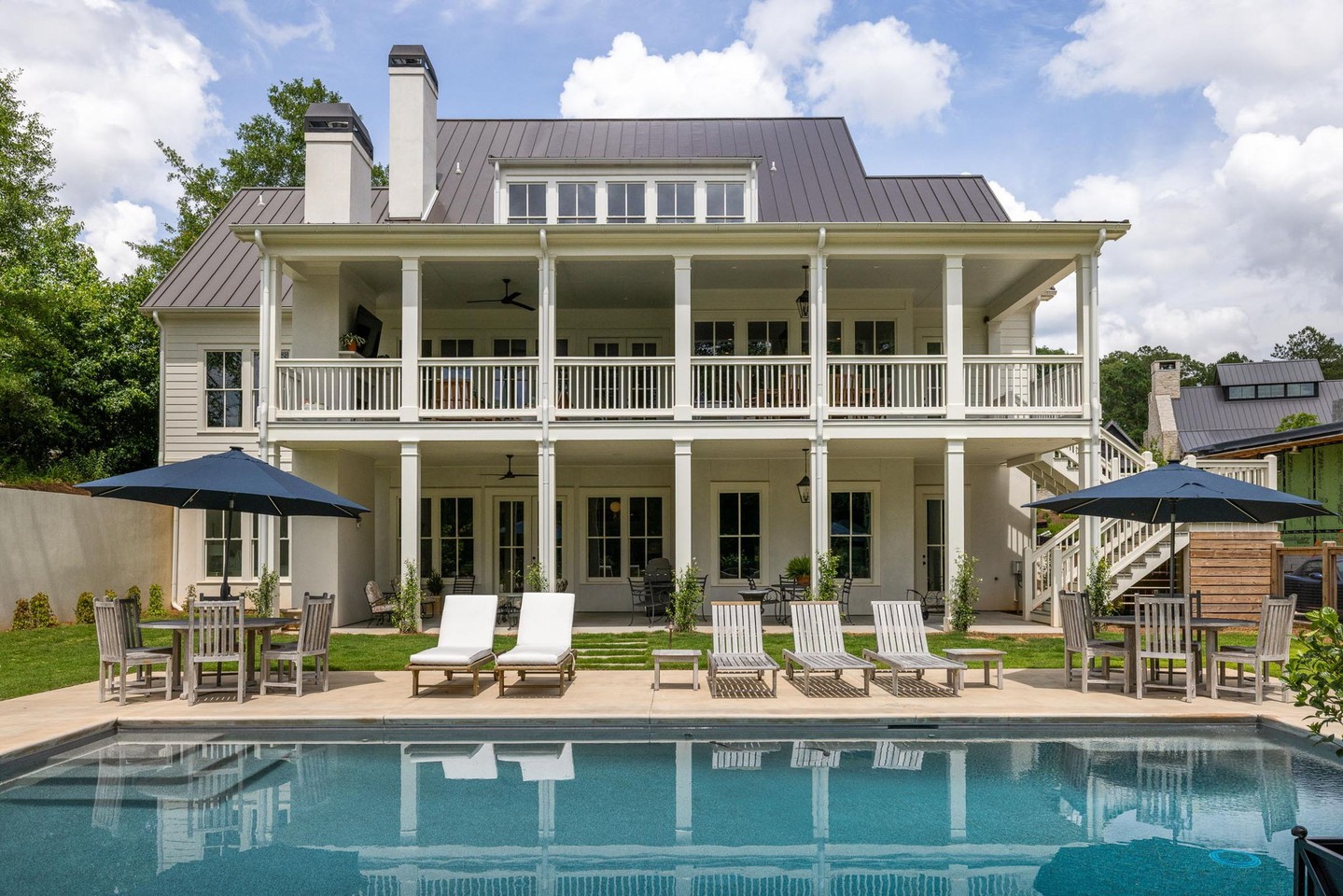 We have a feeling we’re going to regret showing you this cottage instead of swooping it up ourselves. From the entertainer’s dream backyard to the gorgeous hardwood floors, a light-filled gourmet kitchen, spa-like primary bath, basement wet bar, and two-car garage.. it’s the perfect place to call home. ⁠
⁠
🏡 10504 Serenbe Lane | Lot 187⁠
6 bed, 4.5 bath | 5,410 sqft⁠
👀 See more details at the link in our bio!